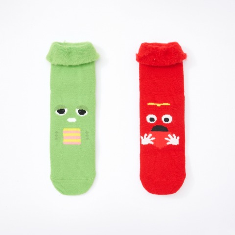 レディース　ソックス（ガチャピン・ムック）