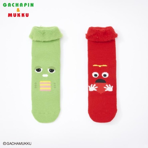 レディース　ソックス（ガチャピン・ムック）