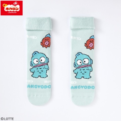 レディース　総パイル裏起毛クルーソックス（ハンギョドン・ホカロン）