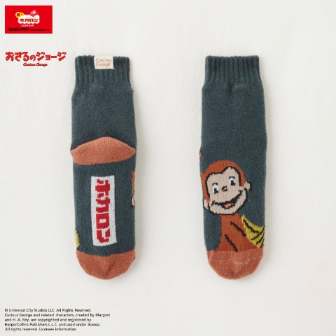 レディース　ソックス（ホカロン / おさるのジョージ）
