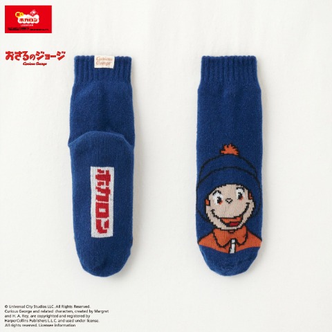 レディース　ソックス（ホカロン / おさるのジョージ）