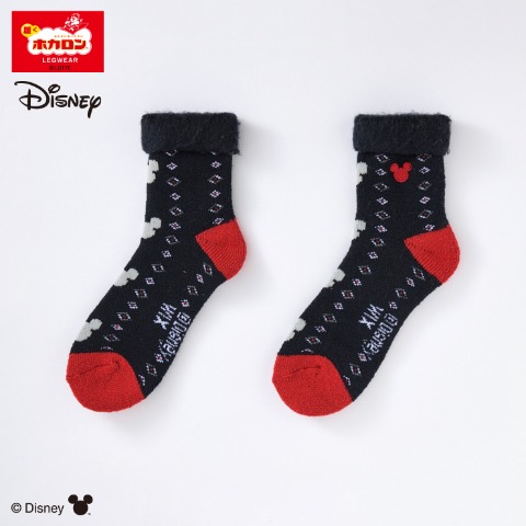 レディース　ソックス（ホカロン / ミッキーマウス）