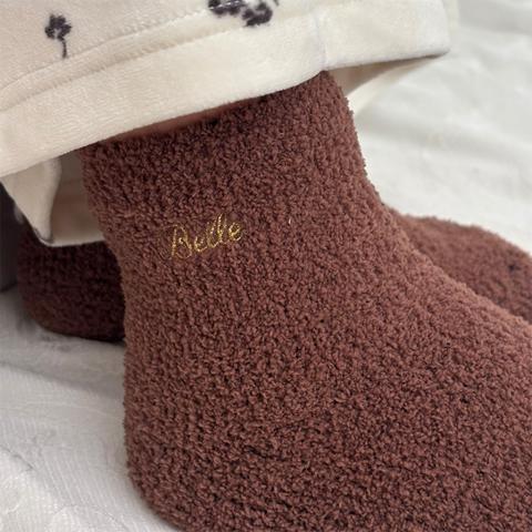 レディース　クルーソックス（yuki）