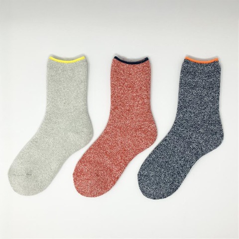 レディース　3足組ソックス（FIBER HEAT×桐灰）