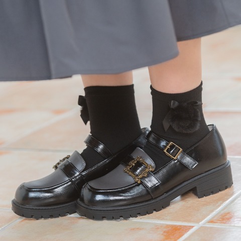 レディース　クルーソックス（青木美沙子）