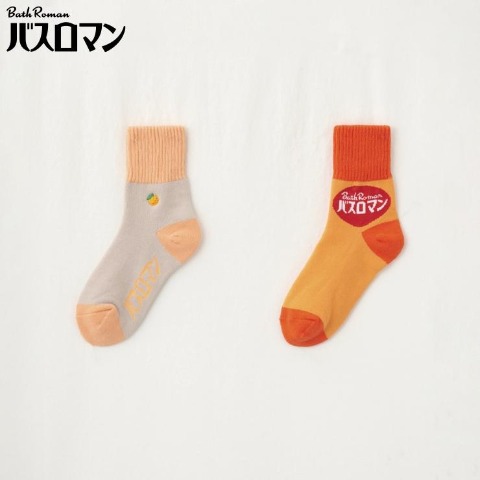 レディース　2足組ソックス（バスロマン）