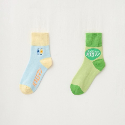 レディース　2足組ソックス（バスロマン）