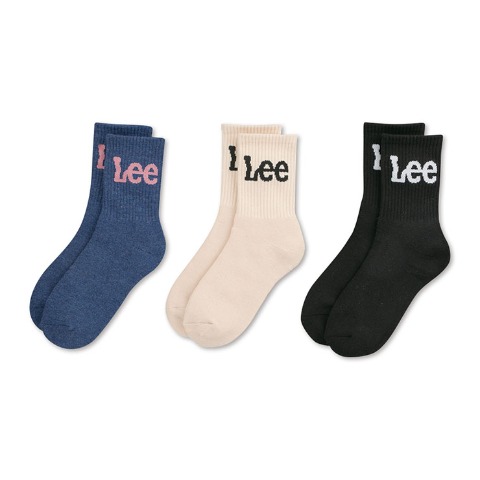 レディース　3足組ソックス（Lee）