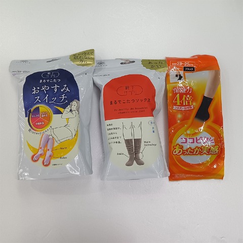 レディース ココピタ・靴下サプリ お買い得パック（クルーソックス・ハイソックス・レッグウォーマー）