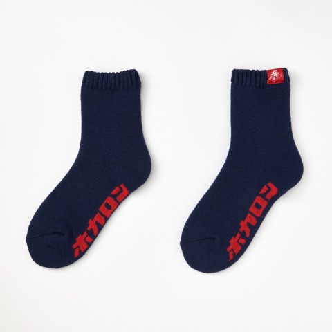 レディース　3足組ソックス（FIBER HEAT×ホカロン）