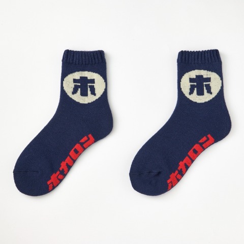 レディース　3足組ソックス（FIBER HEAT×ホカロン）