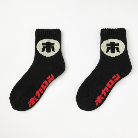 レディース　3足組ソックス（FIBER HEAT×ホカロン）