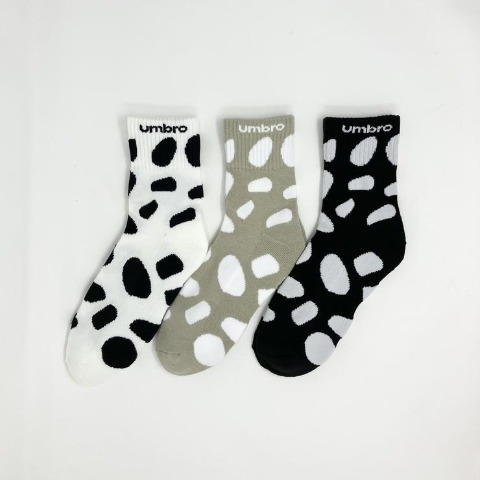 レディース 　3足組ソックス（umbro×MUMU）