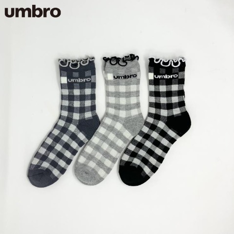レディース 　3足組ソックス（umbro×MUMU）