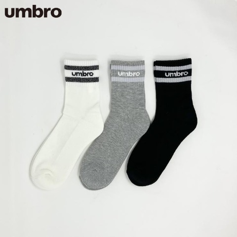 レディース 　3足組ソックス（umbro×MUMU）