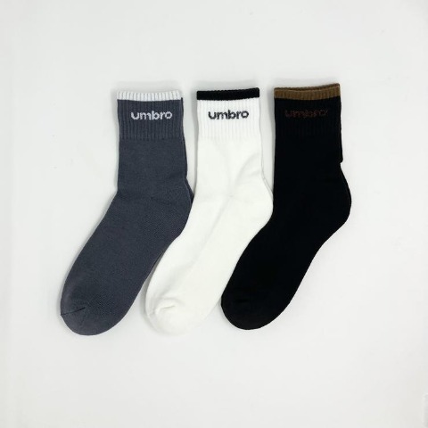 レディース 　3足組ソックス（umbro×MUMU）