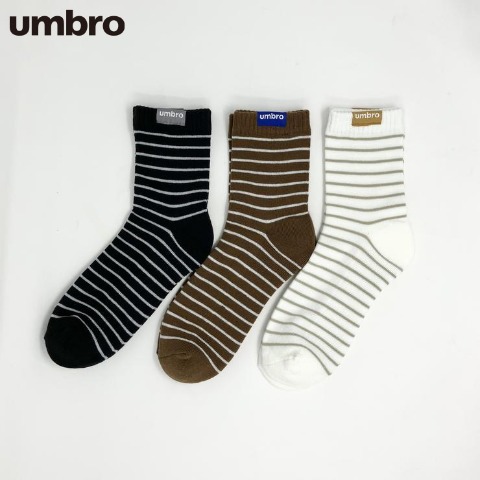 レディース 　3足組ソックス（umbro×MUMU）