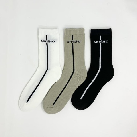 レディース 　3足組ソックス（umbro×MUMU）
