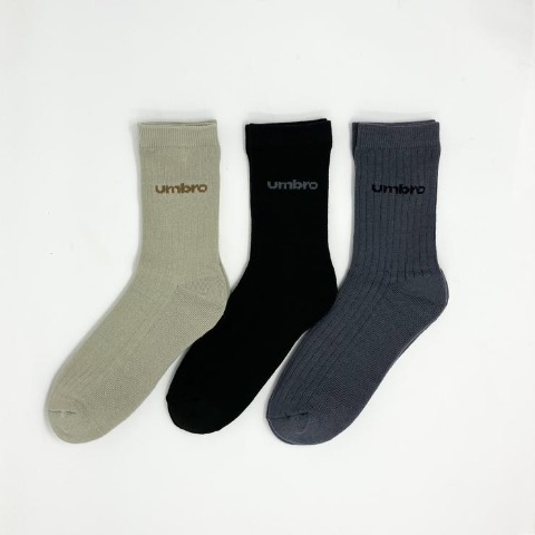 レディース 　3足組ソックス（umbro×MUMU）
