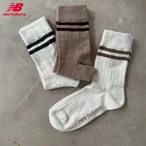レディース 　3足組ソックス（New Balance×yuri）