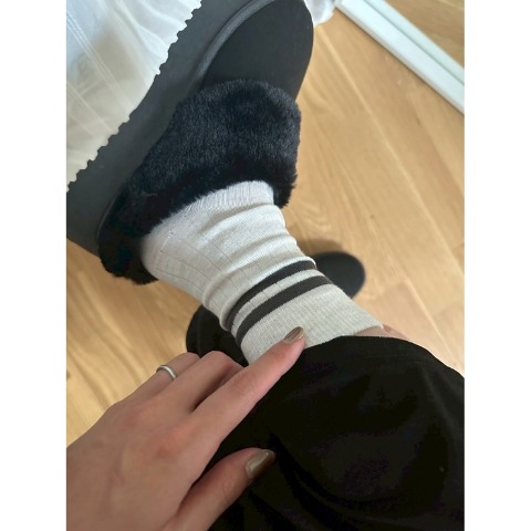 レディース 　3足組ソックス（New Balance×yuri）