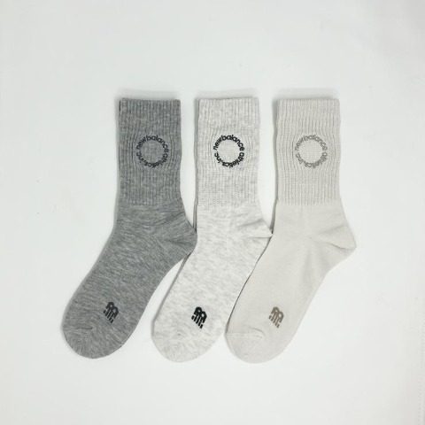 レディース 　3足組ソックス（New Balance×yuri）