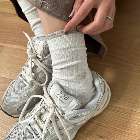 レディース　3足組ソックス（New Balance×yuri）