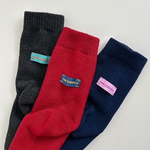 レディース　3足組ソックス（New Balance_rumi）