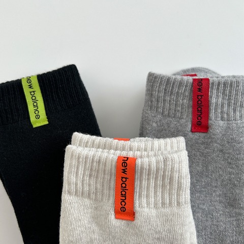 レディース　3足組ソックス（New Balance_rumi）