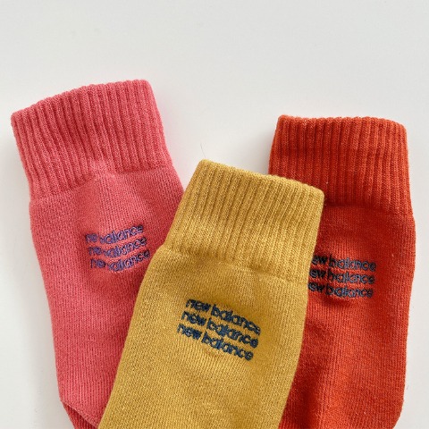 レディース　3足組ソックス（New Balance_rumi）