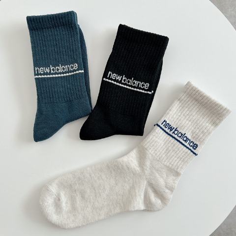 レディース　3足組ソックス（New Balance_rumi）