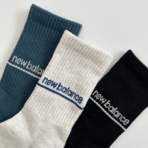 レディース　3足組ソックス（New Balance_rumi）