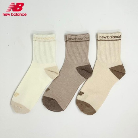 レディース　3足組ソックス（New Balance×MUMU）