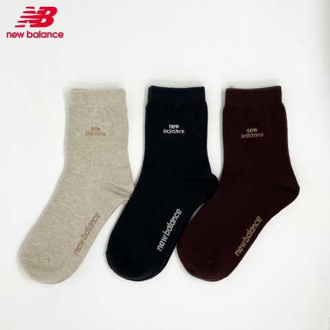レディース　3足組ソックス（New Balance×MUMU）