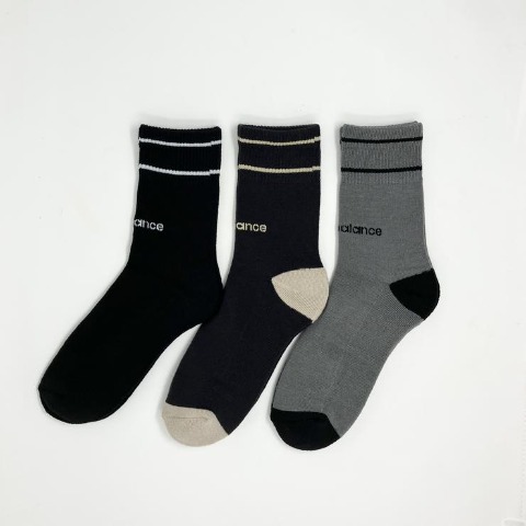 レディース　3足組ソックス（New Balance_MUMU）