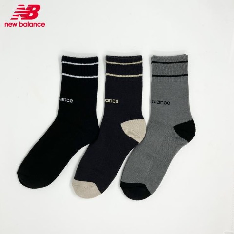 レディース　3足組ソックス（New Balance×MUMU）
