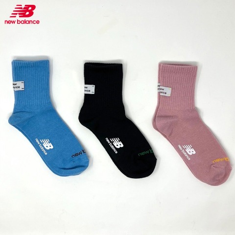 レディース 　3足組ソックス（NewBalance×omi）