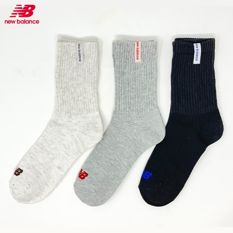 レディース 　3足組ソックス（New Balance×omi）
