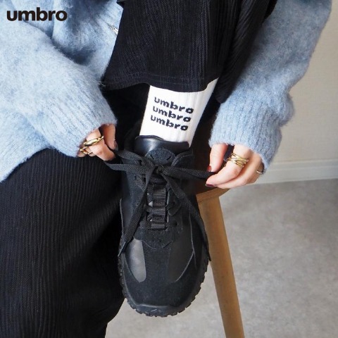 レディース　3足組ソックス（umbro_omi）
