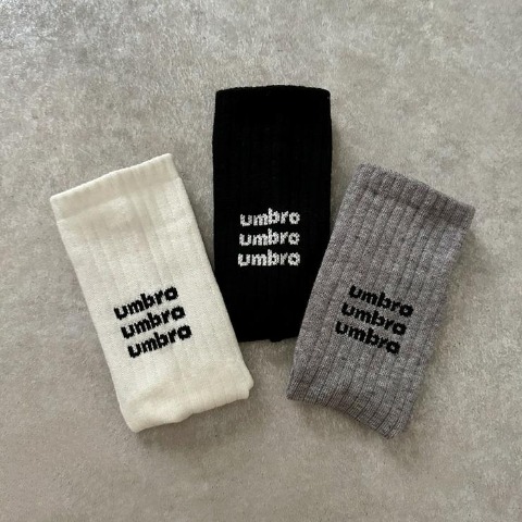 レディース　3足組ソックス（umbro_omi）