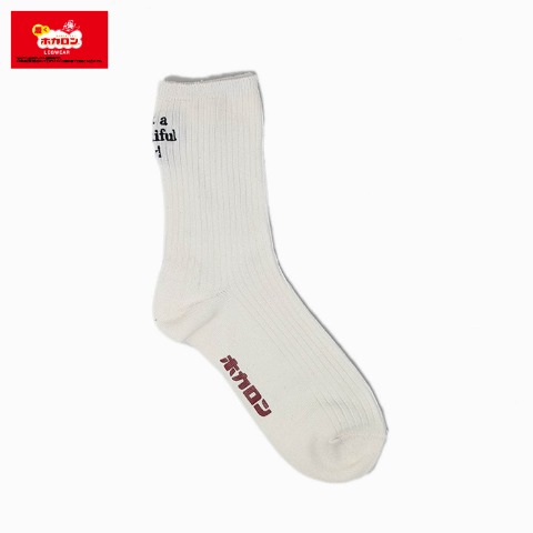 レディース　ソックス（ホカロン×rumi）