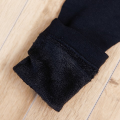 レディース　3足組裏起毛クルーソックス（Hina）