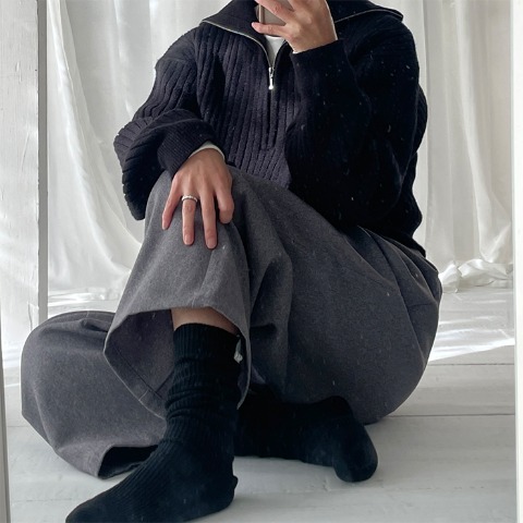 レディース　クルーソックス（natsuki）