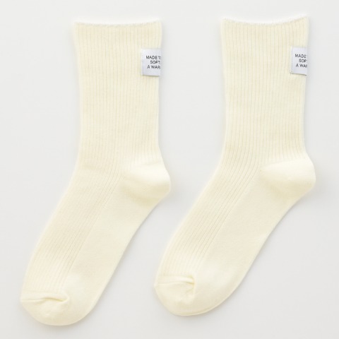 レディース　クルーソックス（ちょこび）