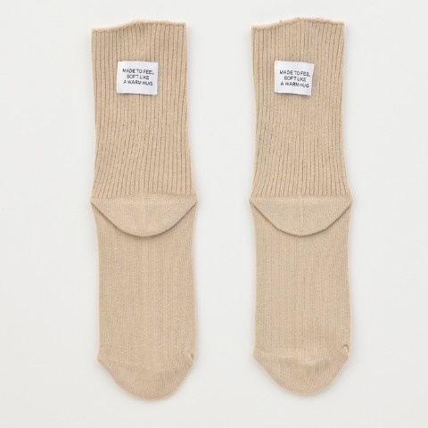 レディース　クルーソックス（ちょこび）