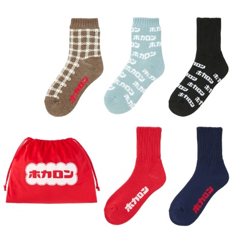 レディース　ホカロンソックス　福袋　5点セット
