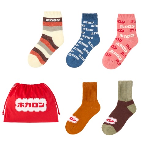 レディース　ホカロンソックス　福袋　5点セット