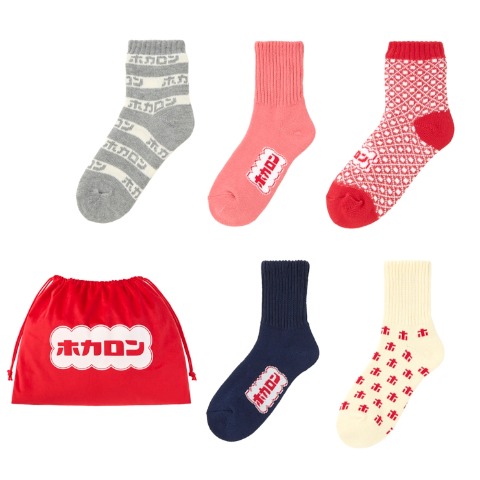 レディース　ホカロンソックス　福袋　5点セット
