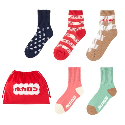 レディース　ホカロンソックス　福袋　5点セット