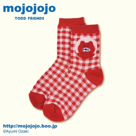 レディース　クルーソックス（mojojojo）